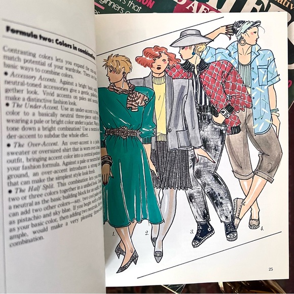 Vintage Lane Bryant Fashion Math Make Over Book ‘80s Sizes 14 and Up Guide - Picture 6 of 13